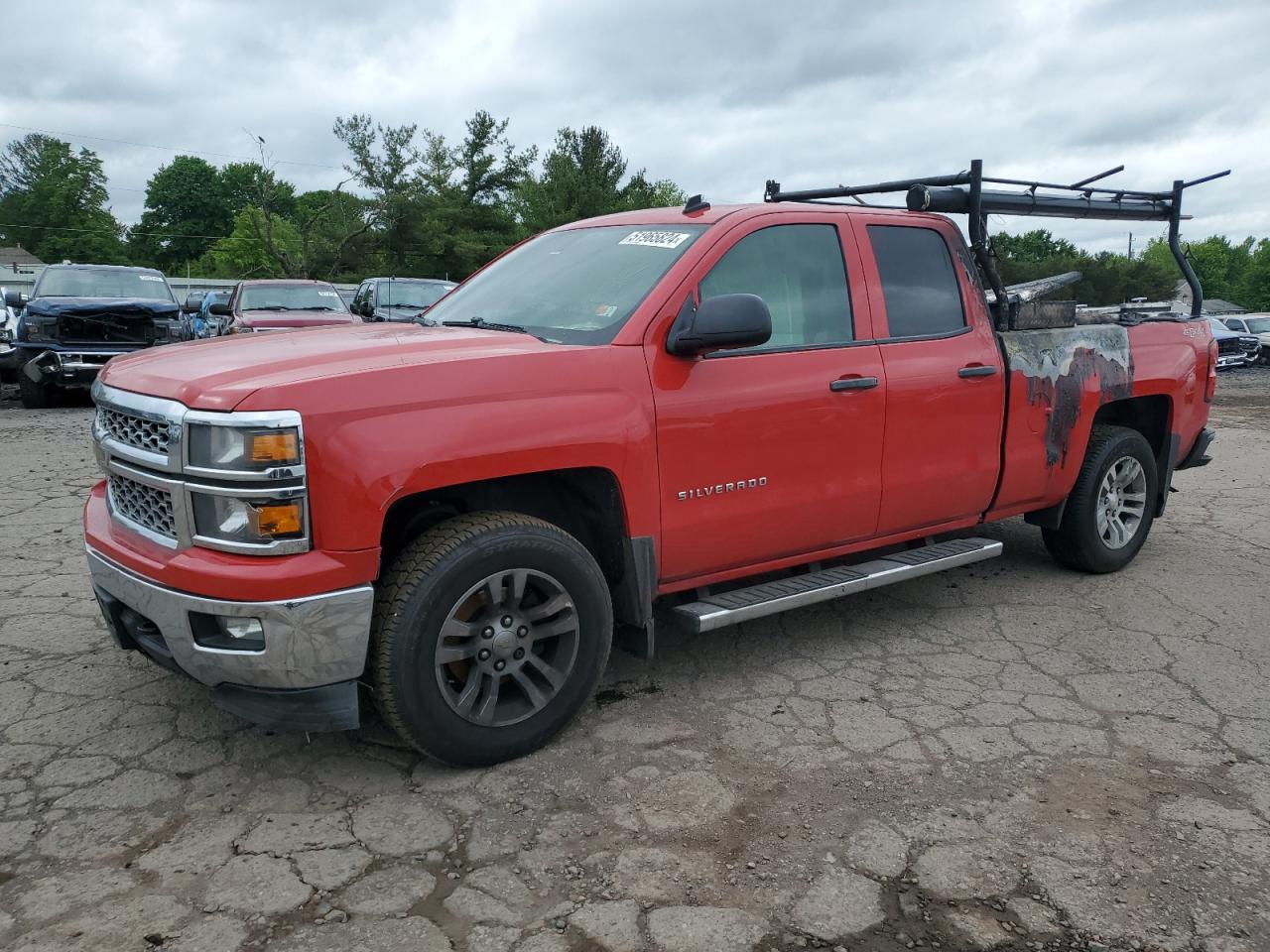 1GCVKREC1EZ376183 2014 Chevrolet Silverado K1500 Lt