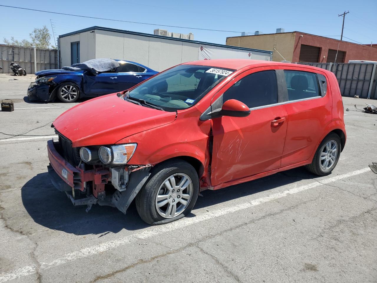 2016 Chevrolet Sonic Lt vin: 1G1JC6SHXG4127741