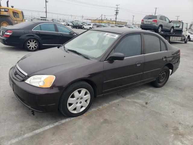 2001 Honda Civic Lx VIN: 1HGES16571L004668 Lot: 56115904