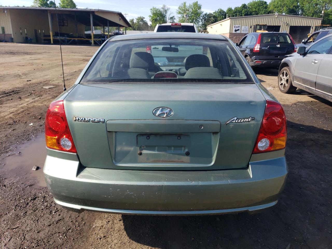 KMHCG45C43U498229 2003 Hyundai Accent Gl