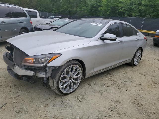 2015 Hyundai Genesis 3.8L VIN: KMHGN4JE8FU080758 Lot: 53587844