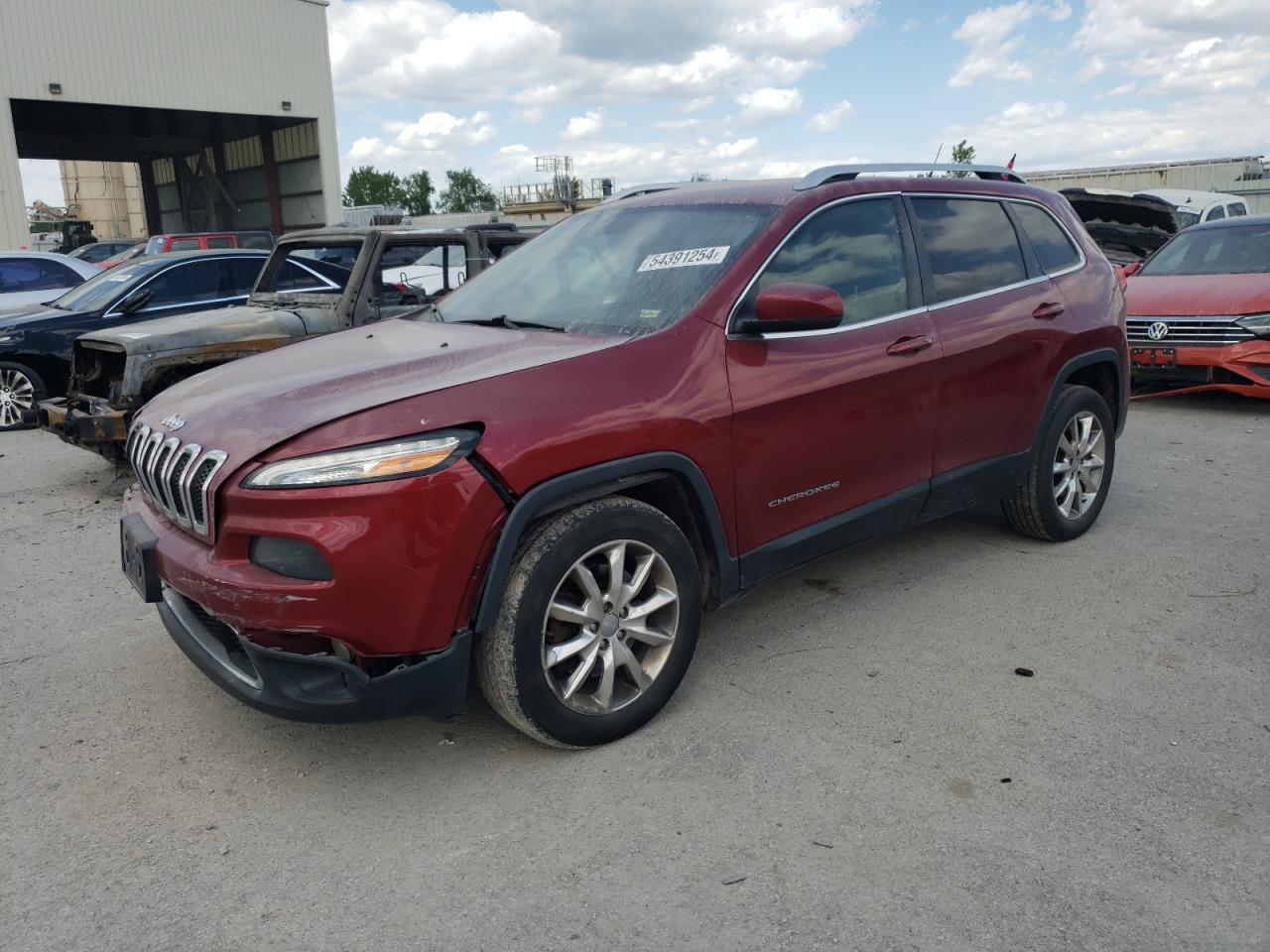 2014 Jeep Cherokee Limited vin: 1C4PJMDB0EW156185