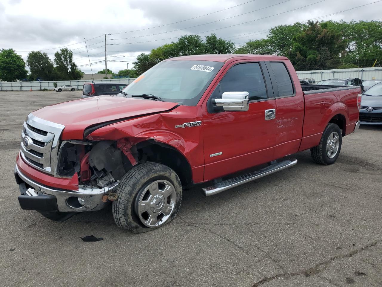 1FTFX1CT4BFA82641 2011 Ford F150 Super Cab