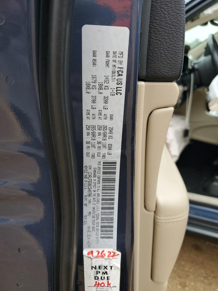 1C4RJFBG8KC649788 2019 Jeep Grand Cherokee Limited