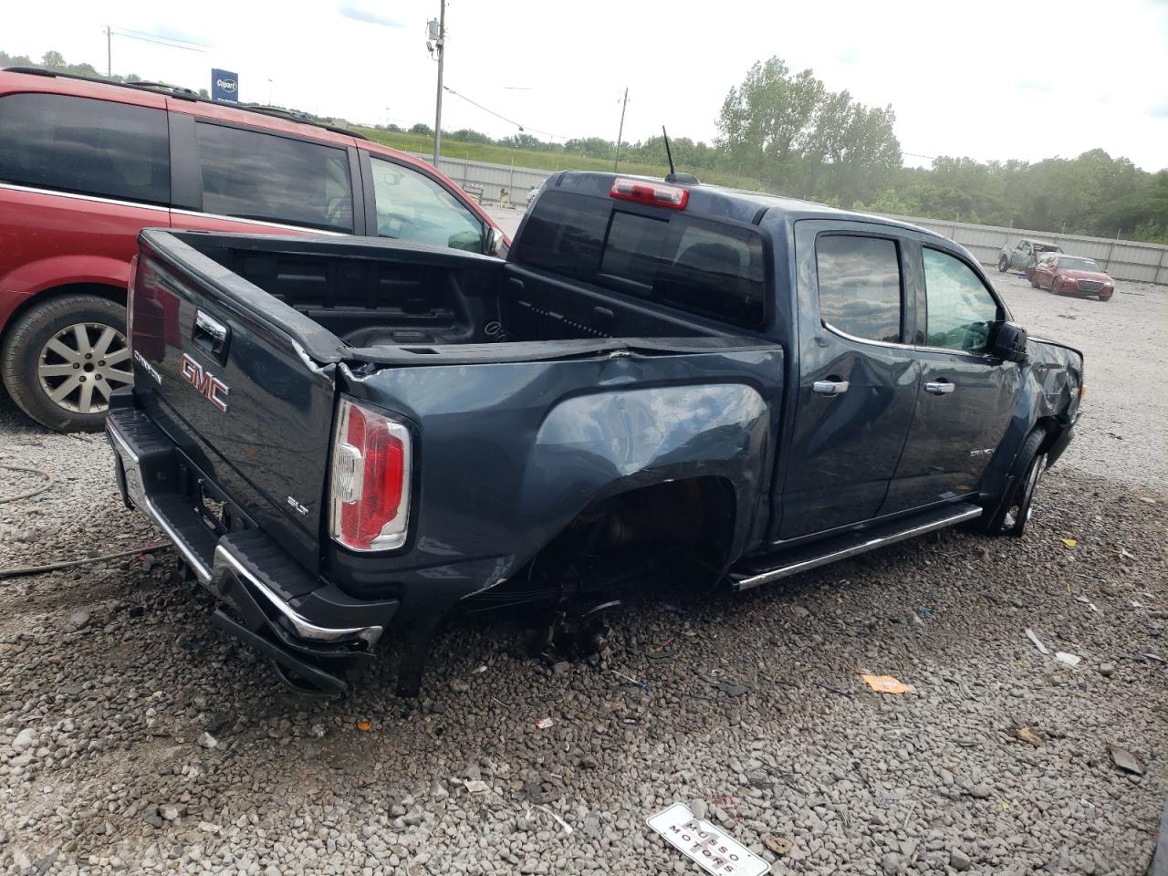 2015 GMC Canyon Slt vin: 1GTG5CE31F1191399