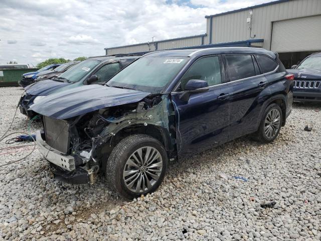 VIN 5TDFZRBH0MS099784 2021 Toyota Highlander, Platinum no.1