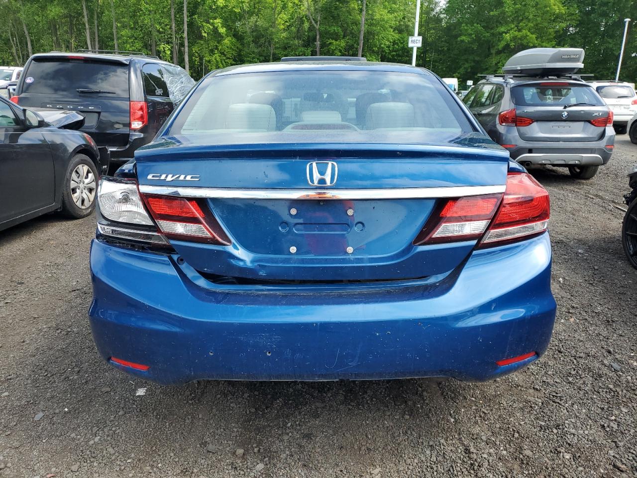 2HGFB2F57EH519666 2014 Honda Civic Lx