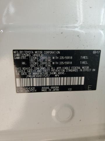 2017 Toyota Rav4 Hv Limited VIN: JTMDJREV6HD115357 Lot: 54734974