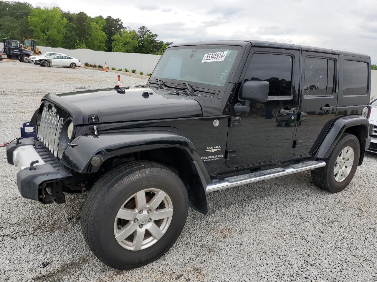 2013 Jeep Wrangler Unlimited Sahara vin: 1C4HJWEG5DL683939