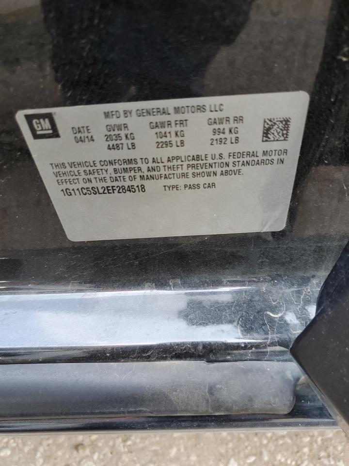 1G11C5SL2EF284518 2014 Chevrolet Malibu 1Lt
