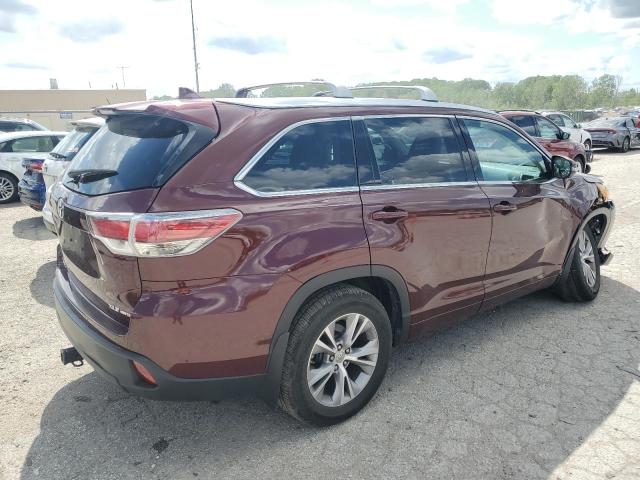 2014 Toyota Highlander Xle VIN: 5TDJKRFH6ES048977 Lot: 54094044