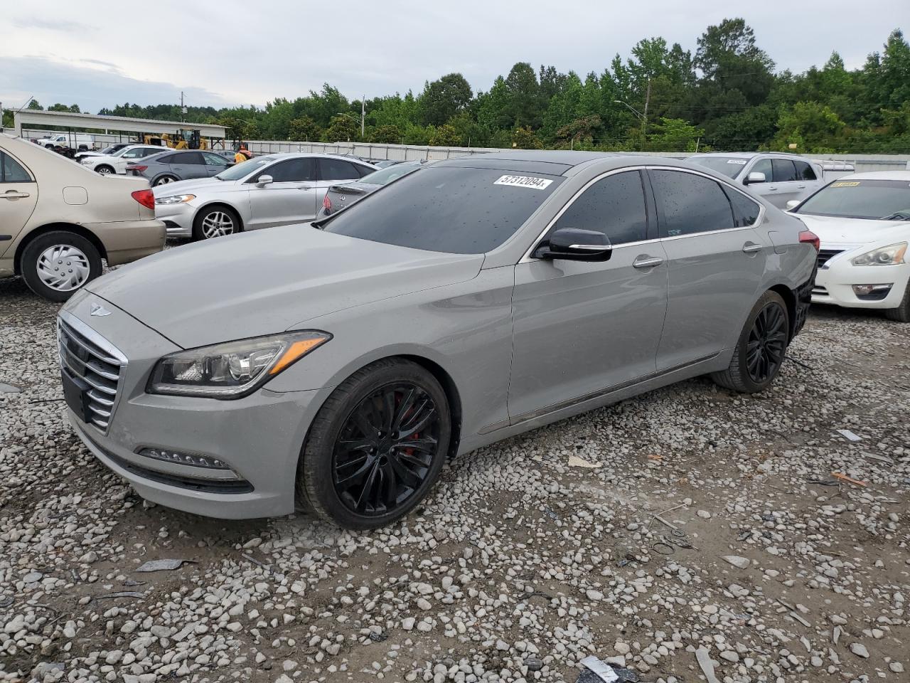 KMHGN4JF5FU054143 2015 Hyundai Genesis 5.0L