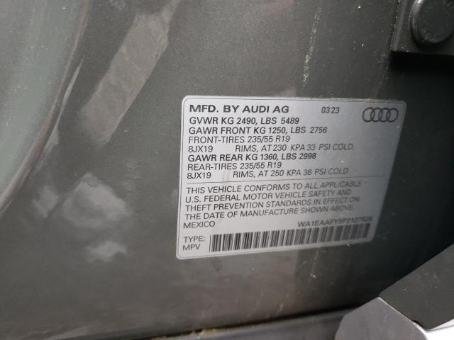 WA1EAAFY5P2127826 Audi Q5 PREMIUM 14