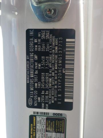 2021 Kia Telluride Lx VIN: 5XYP2DHC9MG137713 Lot: 56579994