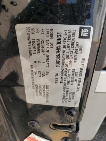 2CNDL13F676002850 2007 Chevrolet Equinox Ls