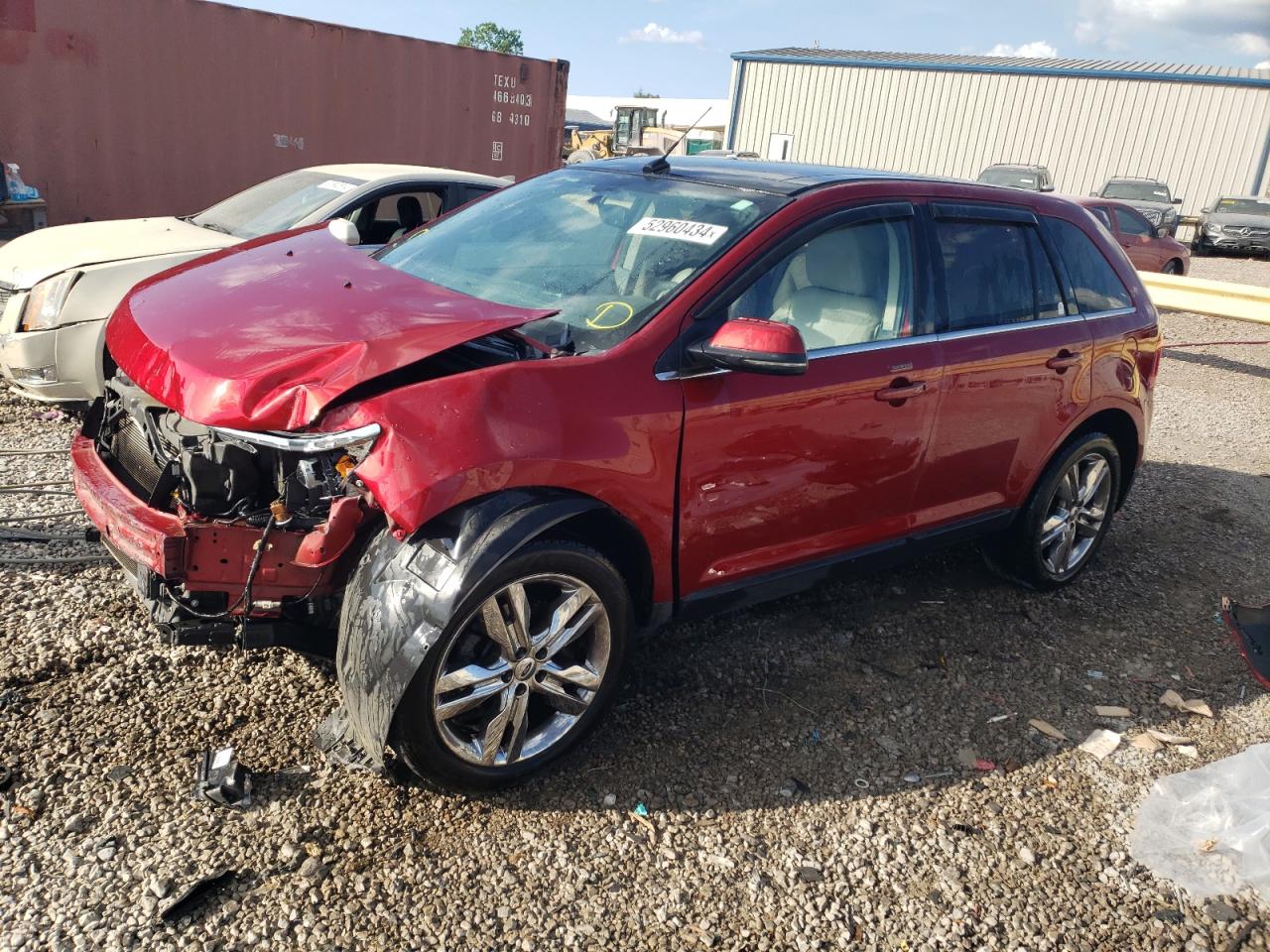 2013 Ford Edge Limited vin: 2FMDK3KC7DBC32695