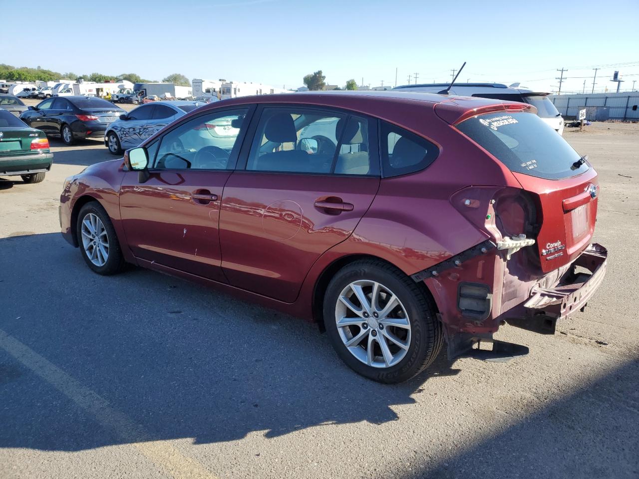 2014 Subaru Impreza Premium vin: JF1GPAC67E8241097