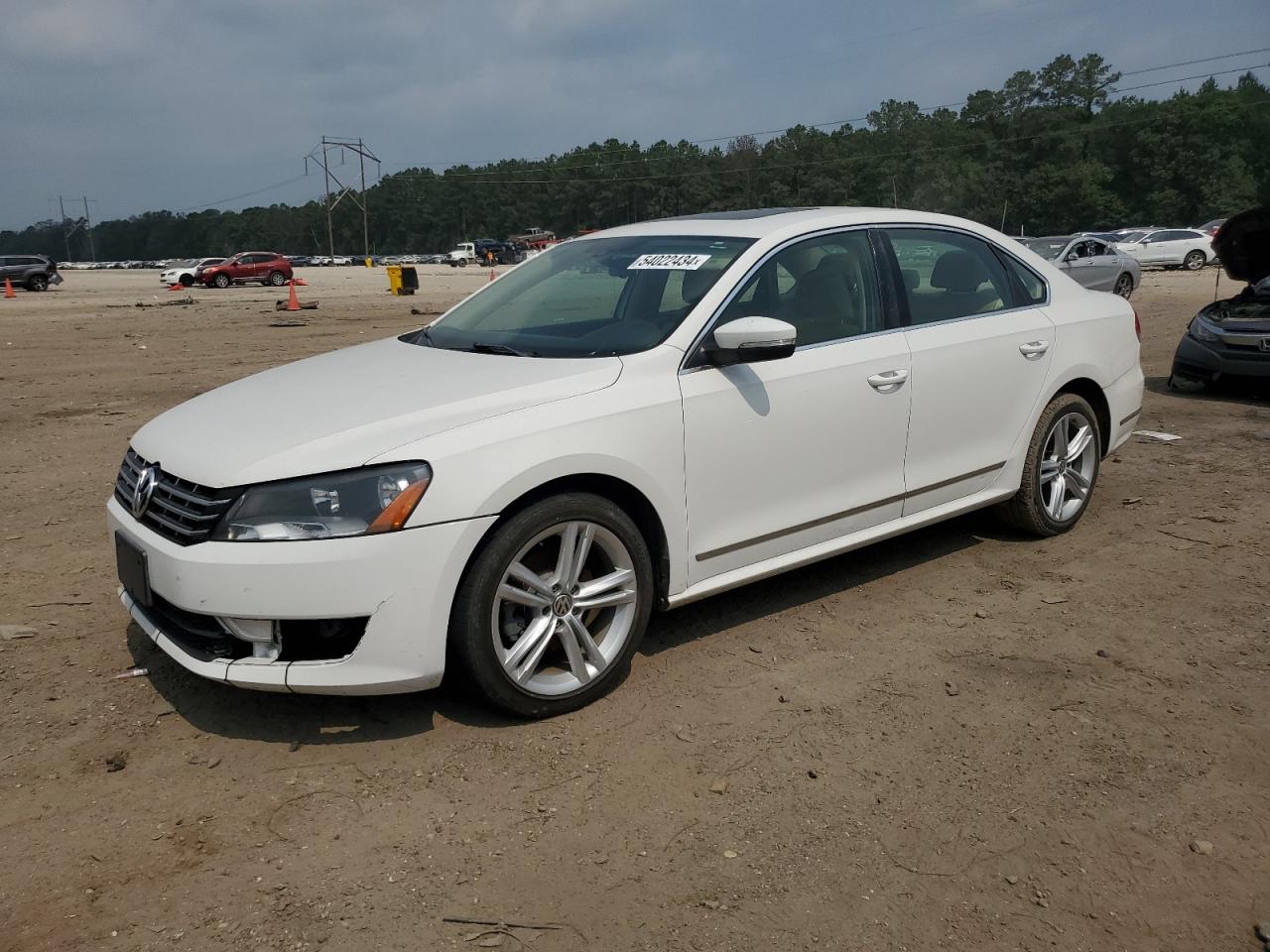 1VWCN7A30EC111179 2014 Volkswagen Passat Sel