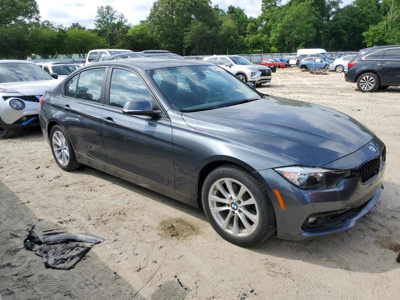 2016 BMW 320 I vin: WBA8E1G5XGNT34574