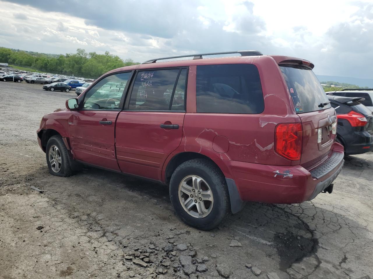 2HKYF18785H546273 2005 Honda Pilot Exl