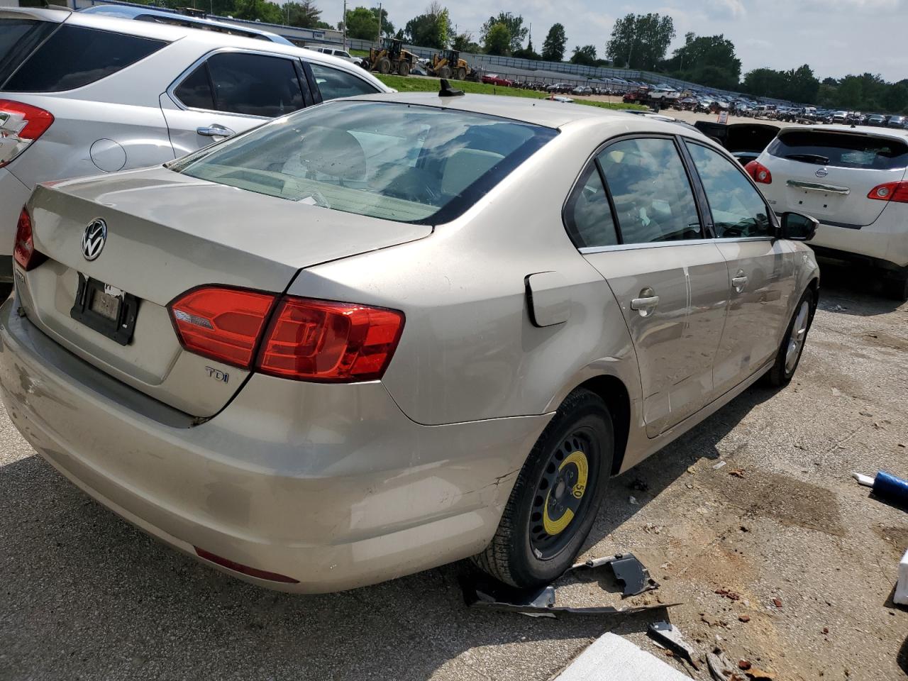 2013 Volkswagen Jetta Tdi vin: 3VWLL7AJXDM212442