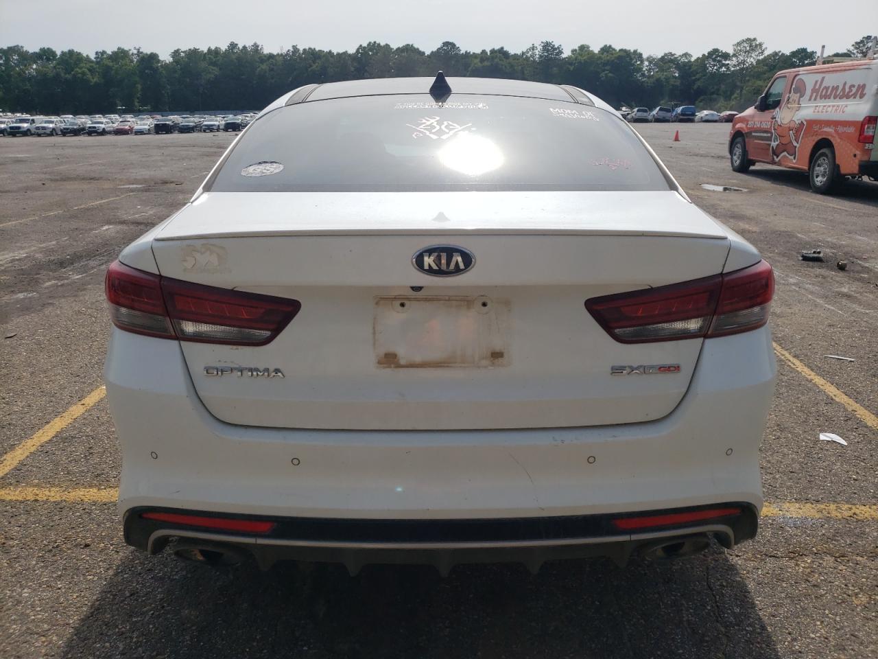 5XXGW4L27GG016853 2016 Kia Optima Sx
