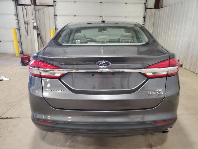 VIN 3FA6P0LU2JR172218 2018 Ford Fusion, Se Hybrid no.6