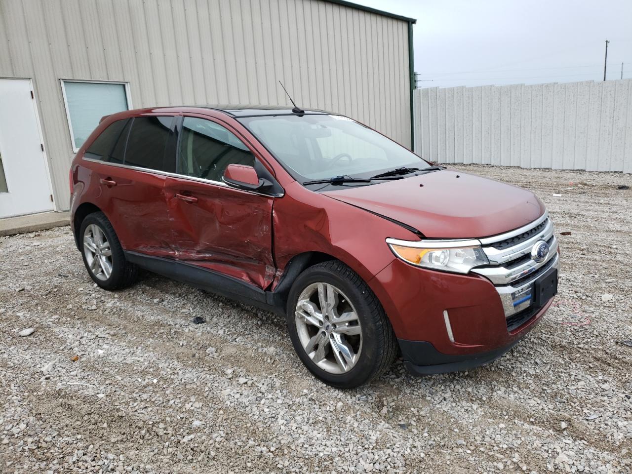 Lot #2645404757 2014 FORD EDGE LIMIT