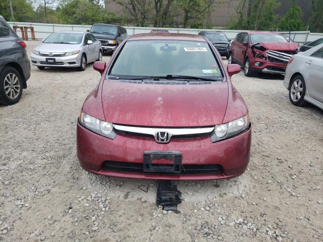 2008 Honda Civic Lx VIN: 2HGFA165X8H523647 Lot: 55081384