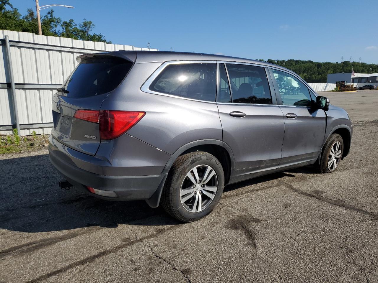 5FNYF6H87GB101563 2016 Honda Pilot Exl