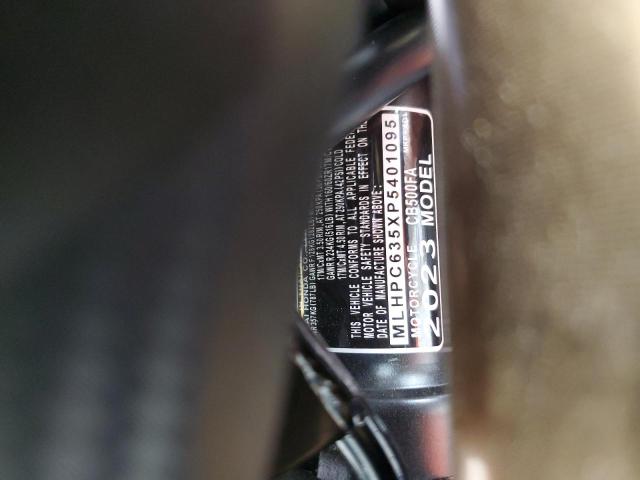 2023 HONDA CB500 FA MLHPC635XP5401095