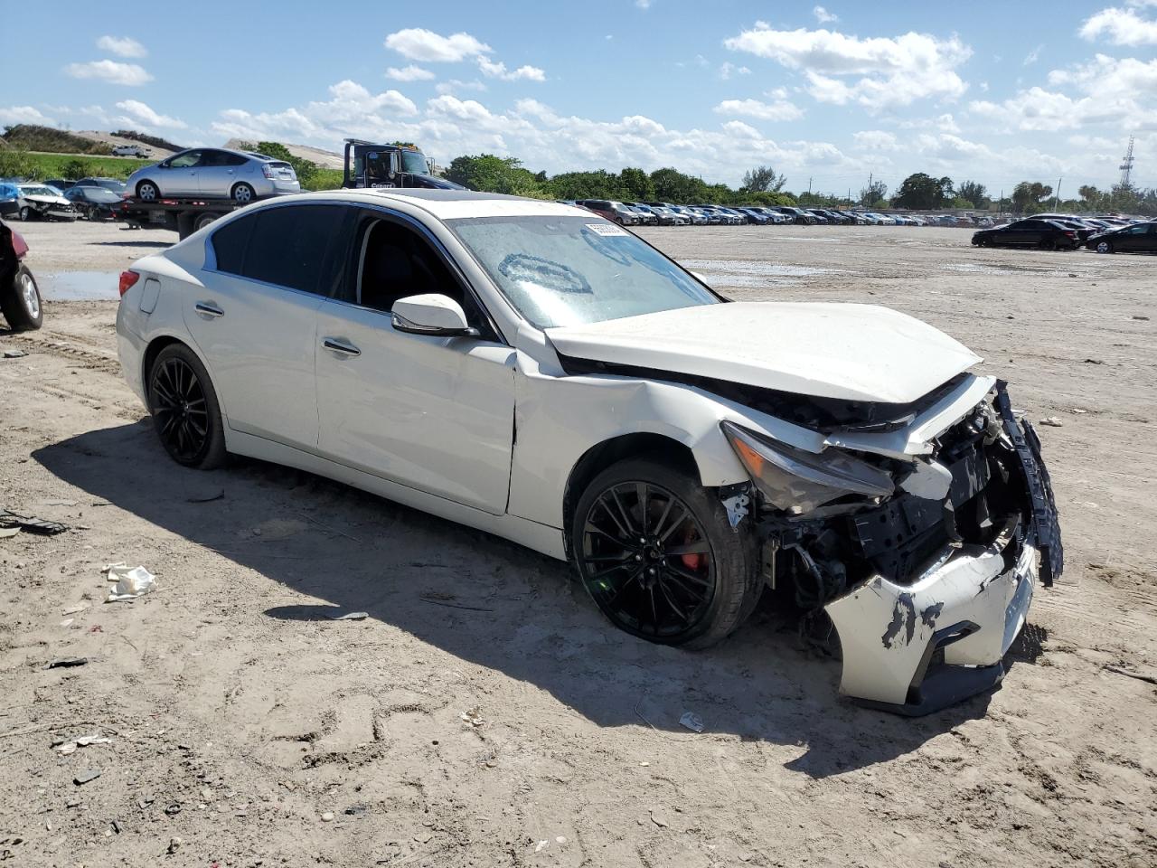 JN1FV7AR5HM871050 2017 Infiniti Q50 Red Sport 400