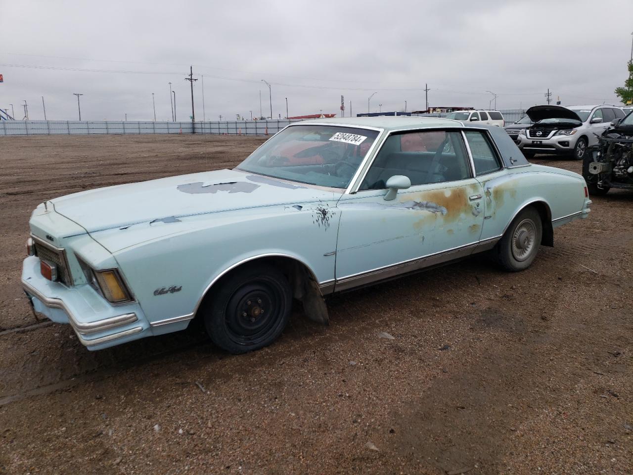 1Z37A8K594065 1978 Chevrolet Montecarlo