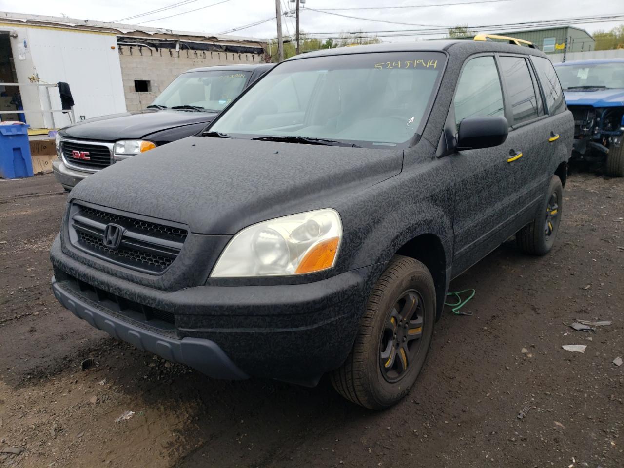 2HKYF18434H521981 2004 Honda Pilot Ex