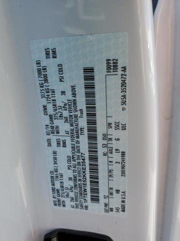 2019 Ford F150 Supercrew VIN: 1FTEW1E52KKE35477 Lot: 53059324