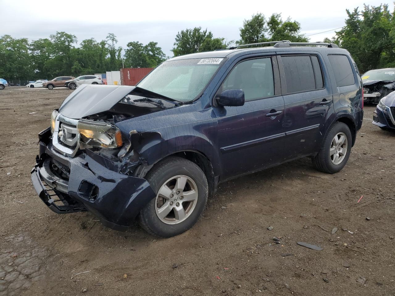 5FNYF3H5XBB053361 2011 Honda Pilot Exl