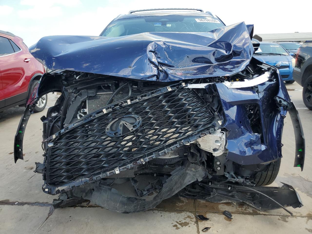 2022 Infiniti Qx60 Sensory vin: 5N1DL1GRXNC335593