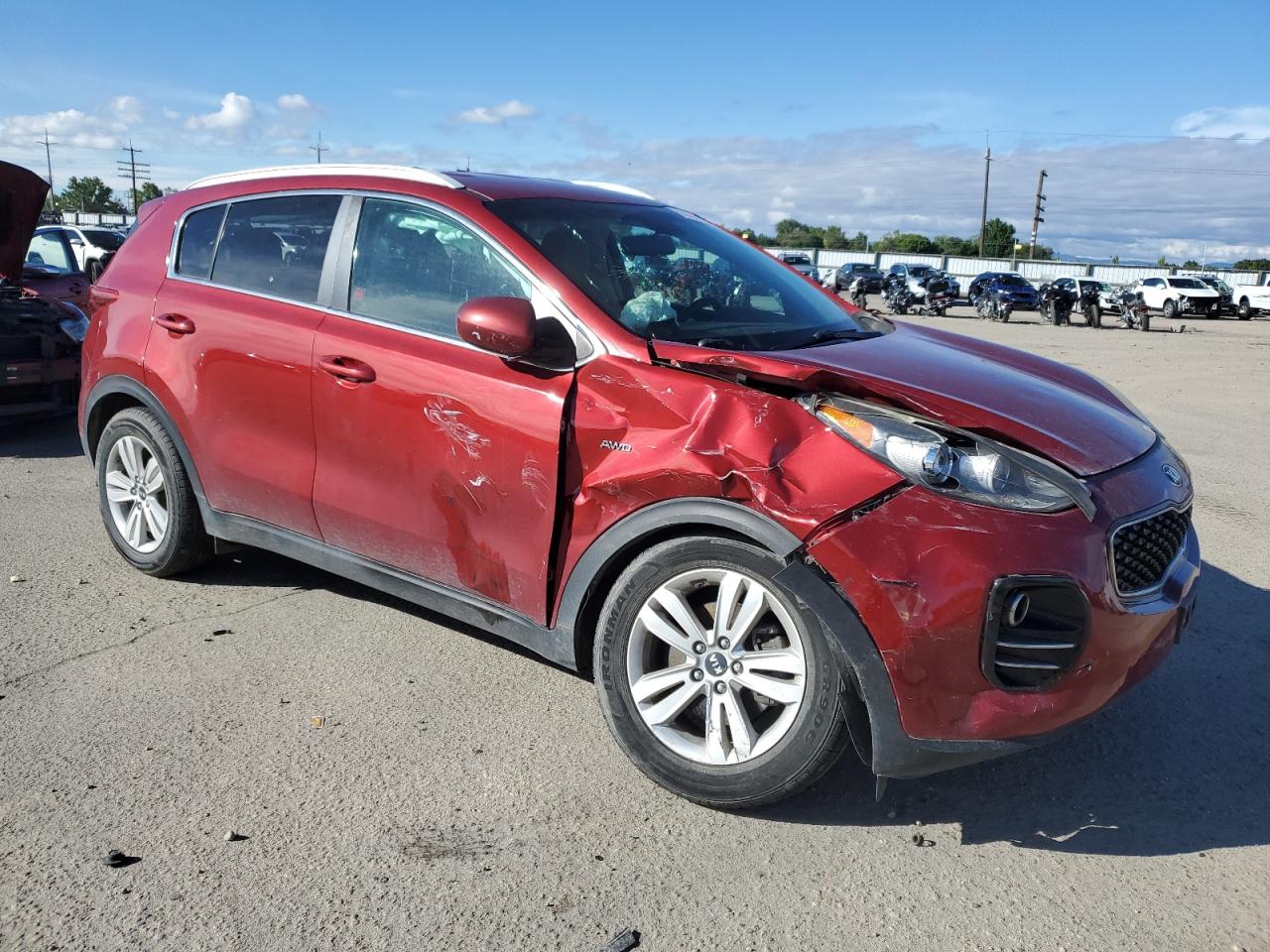 2017 Kia Sportage Lx vin: KNDPMCAC0H7074888