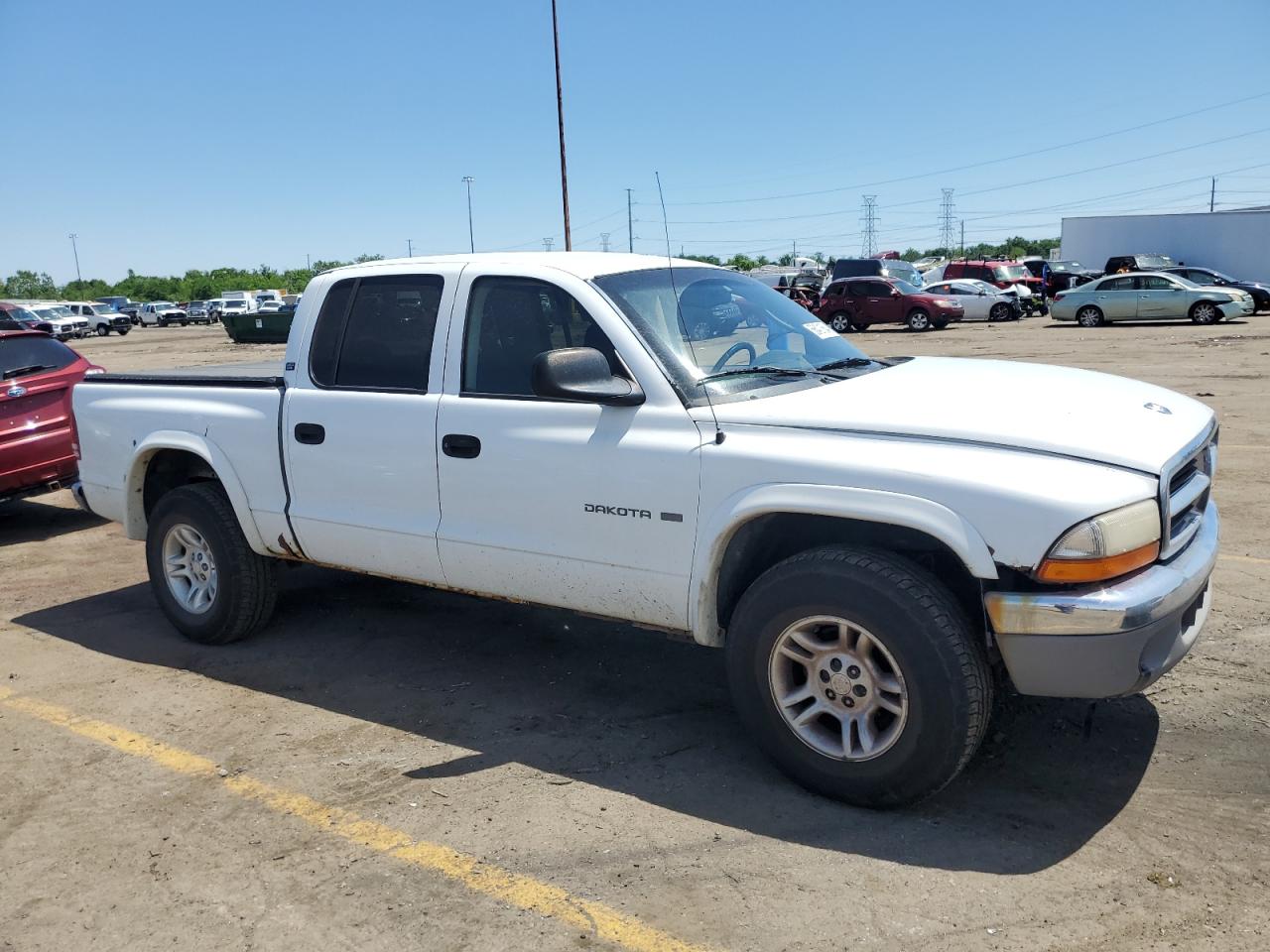 1B7GG2AN81S206365 2001 Dodge Dakota Quad