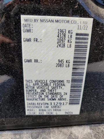 2023 NISSAN ALTIMA SL - 1N4BL4EV3PN332917