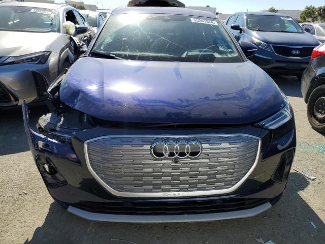 2022 Audi Q4 E-Tron Sportback Prestige VIN: WA112BFZ6NP052340 Lot: 55301554