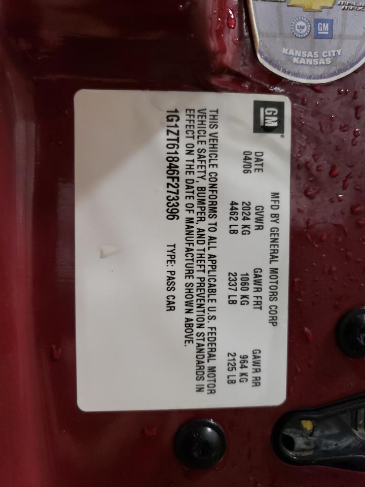 1G1ZT61846F273396 2006 Chevrolet Malibu Maxx Lt