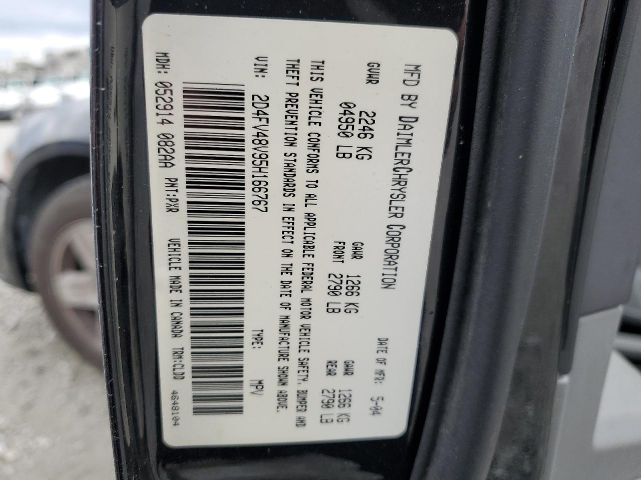 2D4FV48V95H166767 2005 Dodge Magnum Sxt