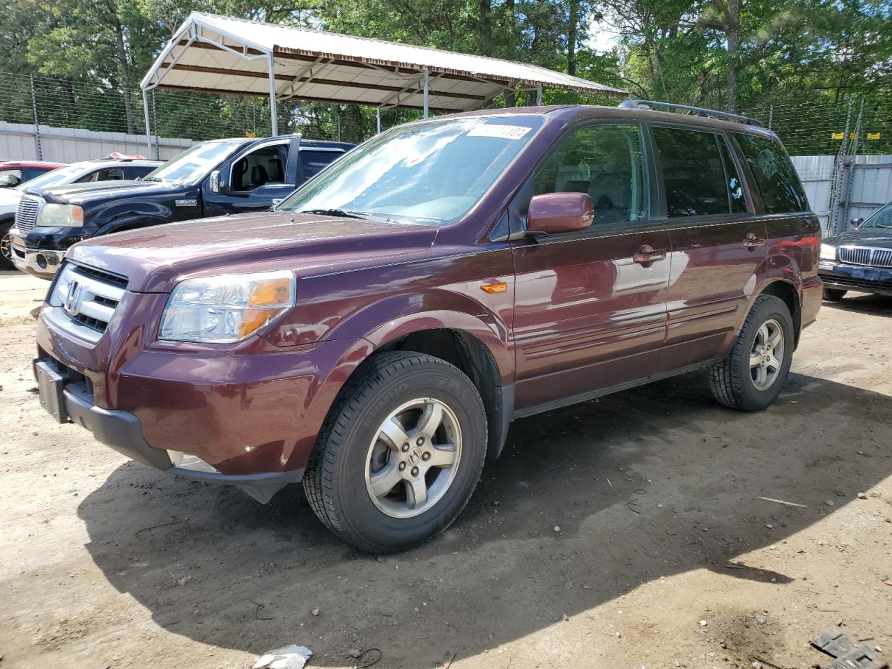 5FNYF283X8B015100 2008 Honda Pilot Se