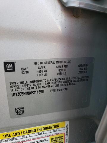 2010 Chevrolet Malibu 1Lt VIN: 1G1ZC5E00AF211890 Lot: 56831694