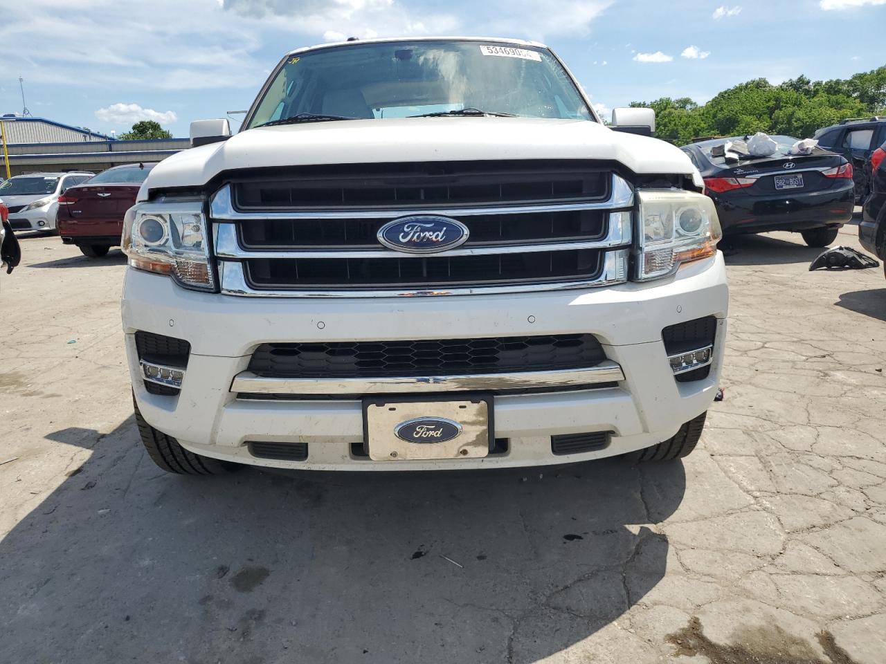 1FMJK1KT9FEF09765 2015 Ford Expedition El Limited