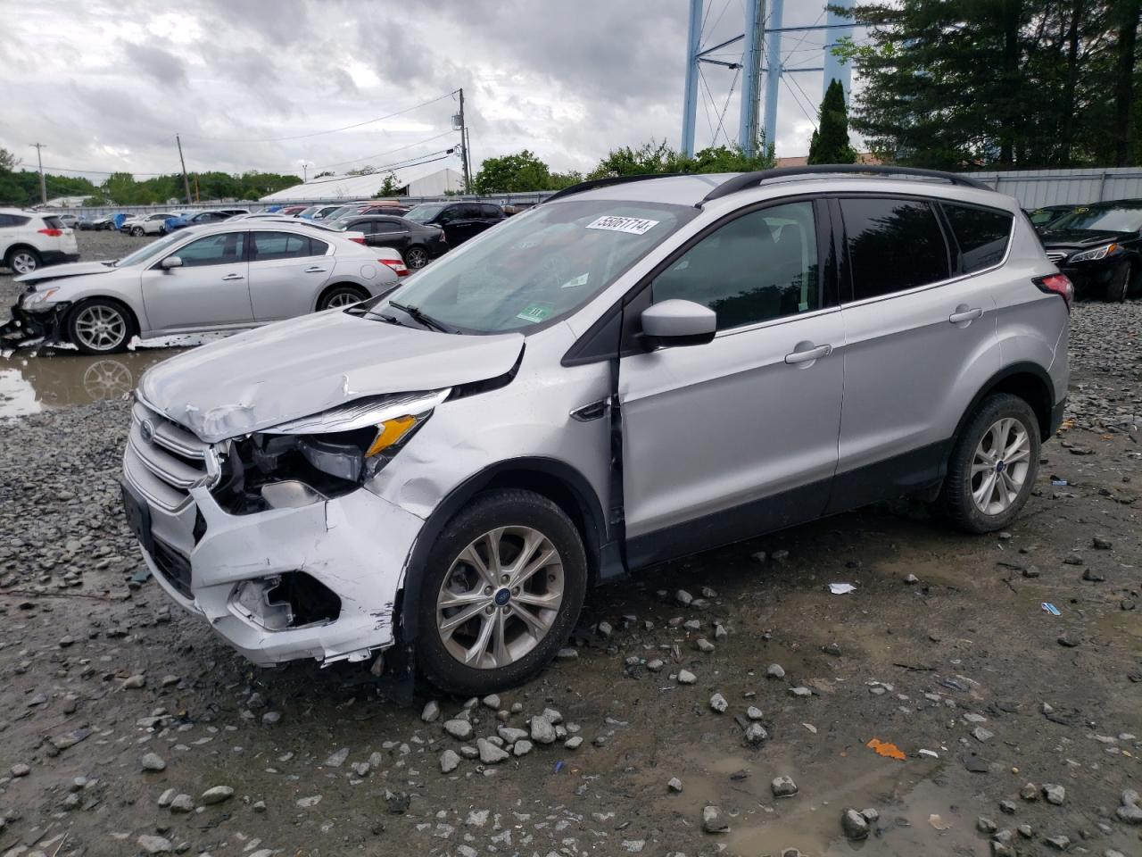 1FMCU9GD6JUD40189 2018 Ford Escape Se