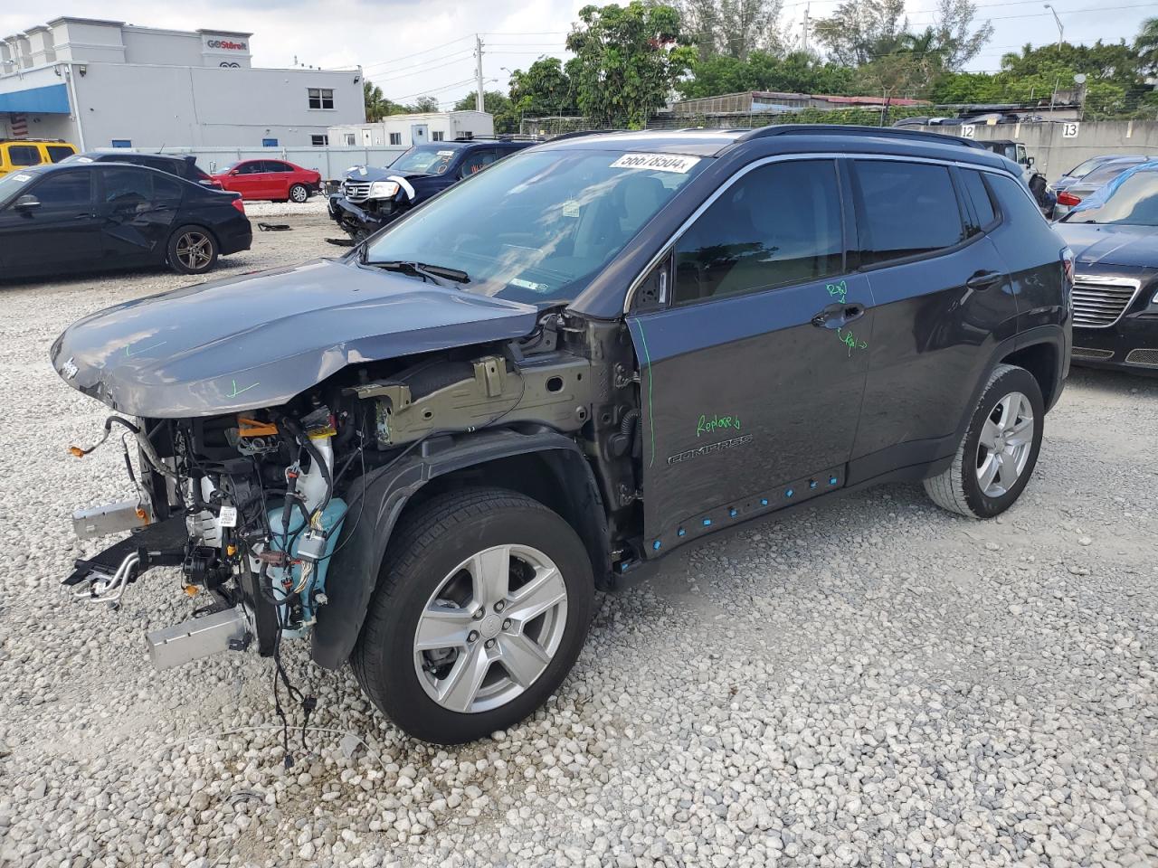 3C4NJDBB2NT103973 2022 Jeep Compass Latitude