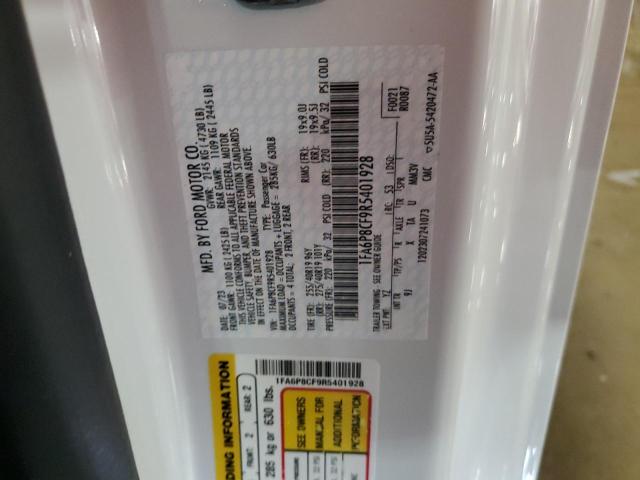 2024 Ford Mustang Gt VIN: 1FA6P8CF9R5401928 Lot: 54212614