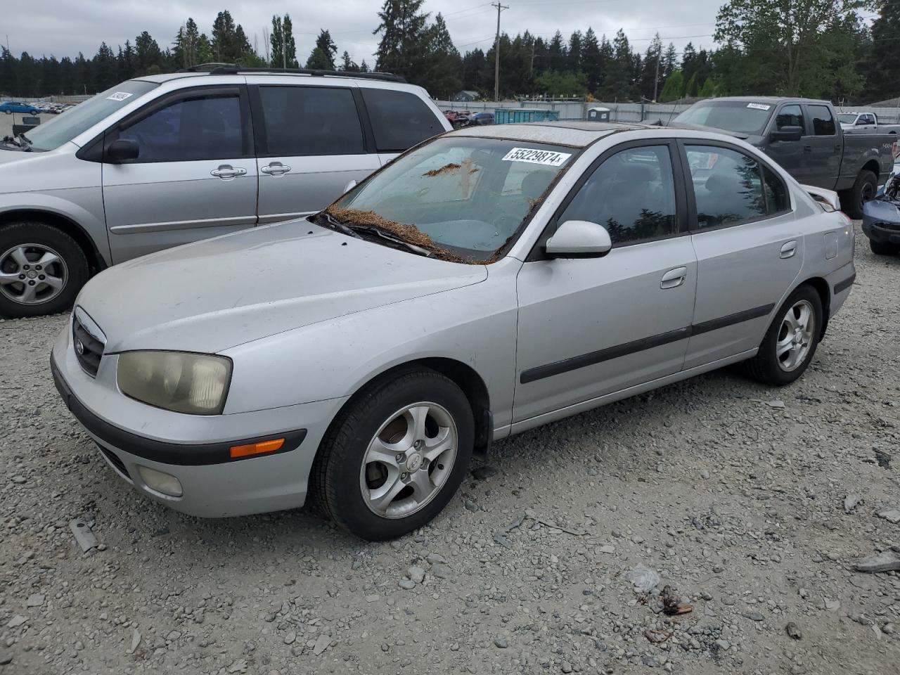 KMHDN45D23U679526 2003 Hyundai Elantra Gls